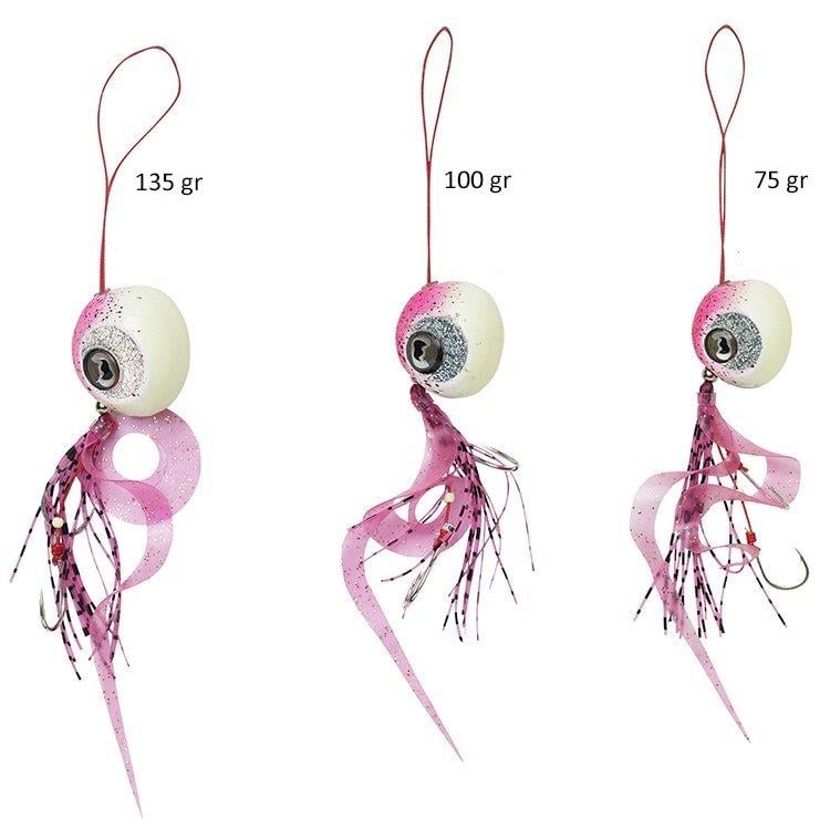 Savage Gear Cuttle Eye Suni Yem 135gr. Silver Glow Zebra