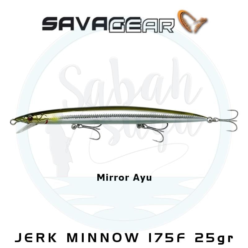 Savage Gear Jerk Minnow 175mm 25gr Floating Mirror Ayu