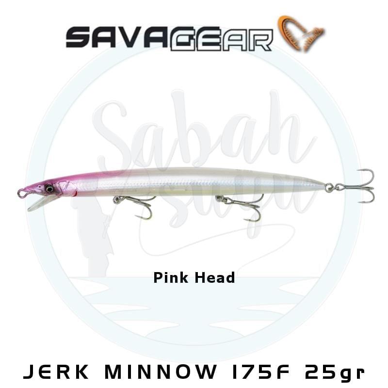 Savage Gear Jerk Minnow 175mm 25gr Floating Pink Head