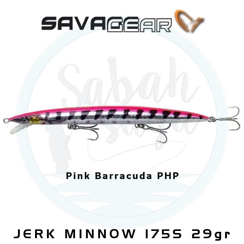 Savage Gear Jerk Minnow 175mm 29gr Sinking Pink Barracuda PHP