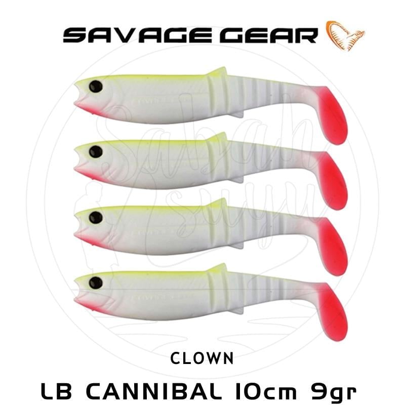 Savage Gear LB Cannibal 10cm 9gr Silikon Yem (4ad) Clown