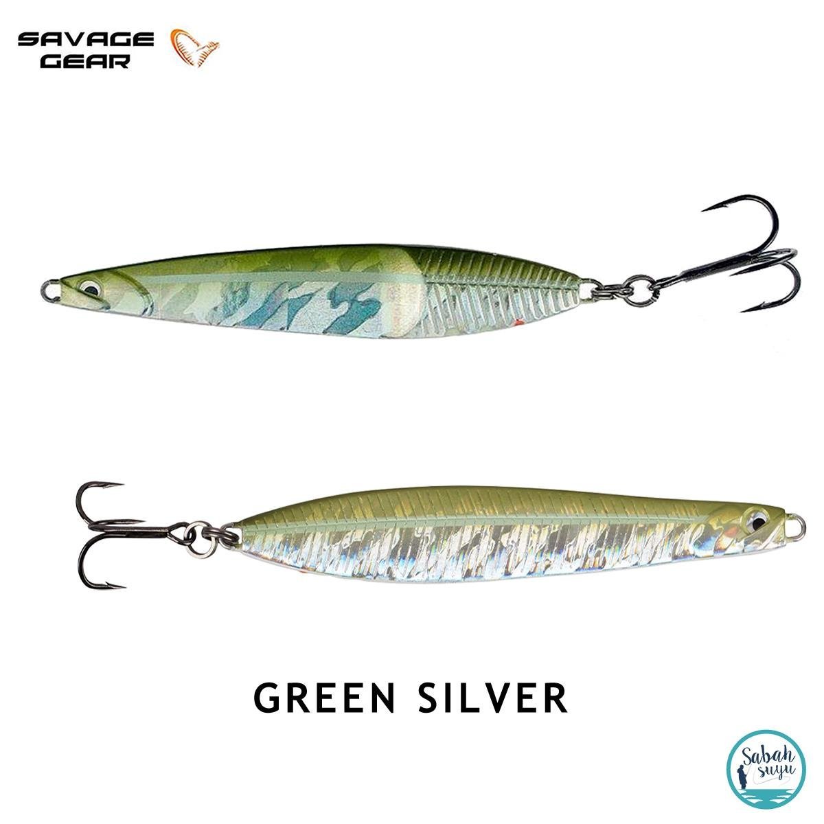 Savage Gear Seeker ISP 68mm 12gr Kaşık Yem NL Green Silver