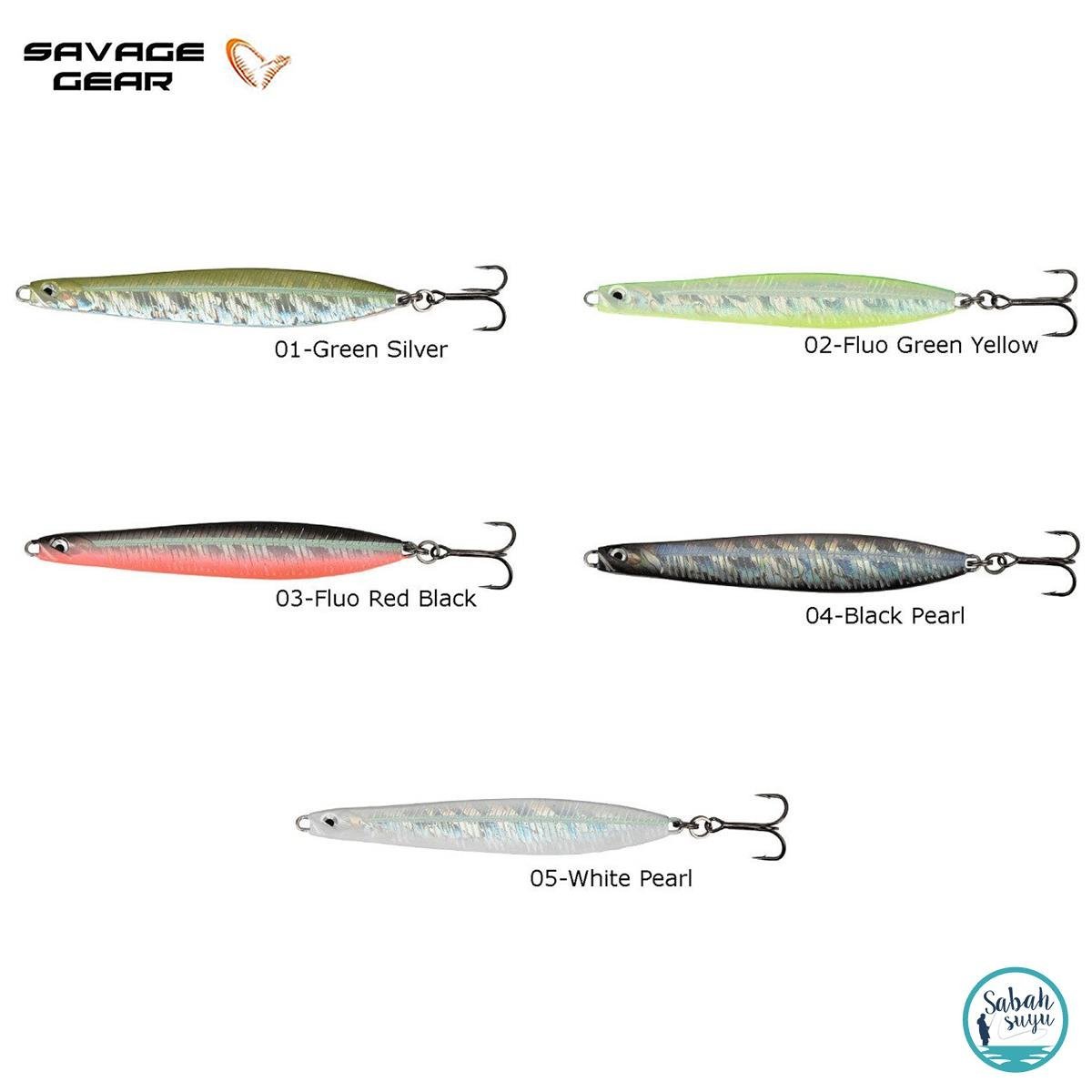 Savage Gear Seeker ISP 68mm 12gr Kaşık Yem NL Fluo UV Green Yellow