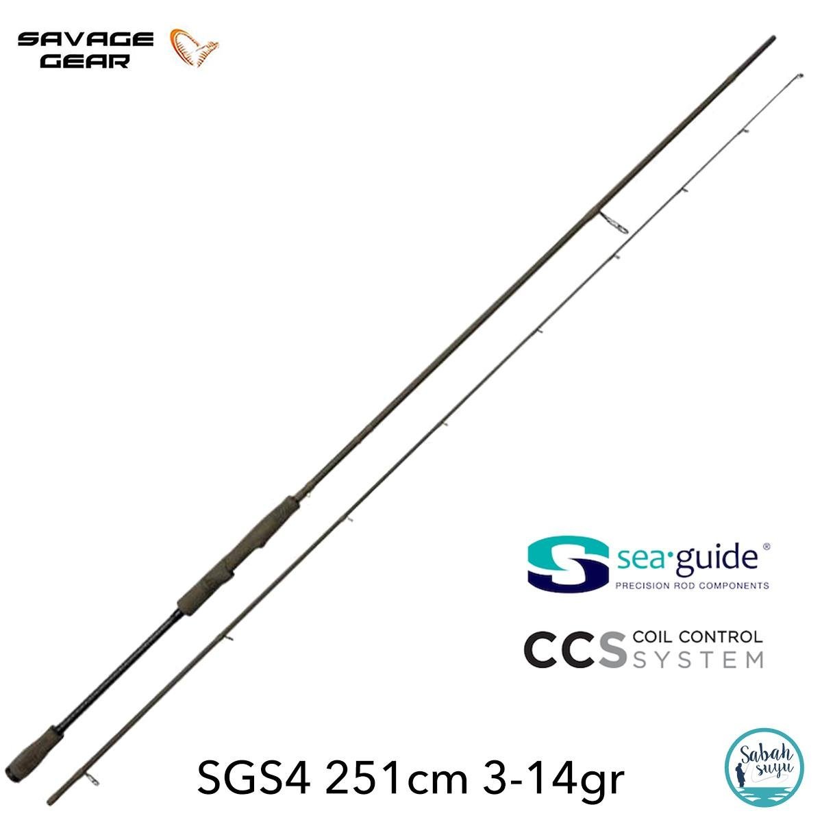 Savage Gear SGS4 Light Game 2.51mt 3-14gr (2P) LRF Kamış