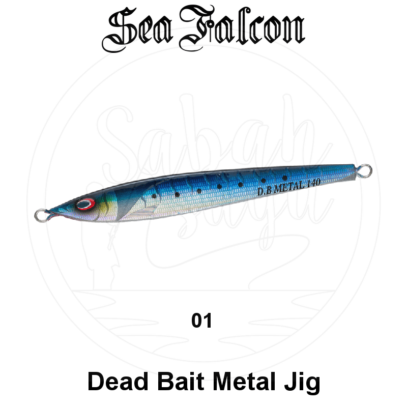 Sea Falcon Dead Bait Metal Jig 80gr 01