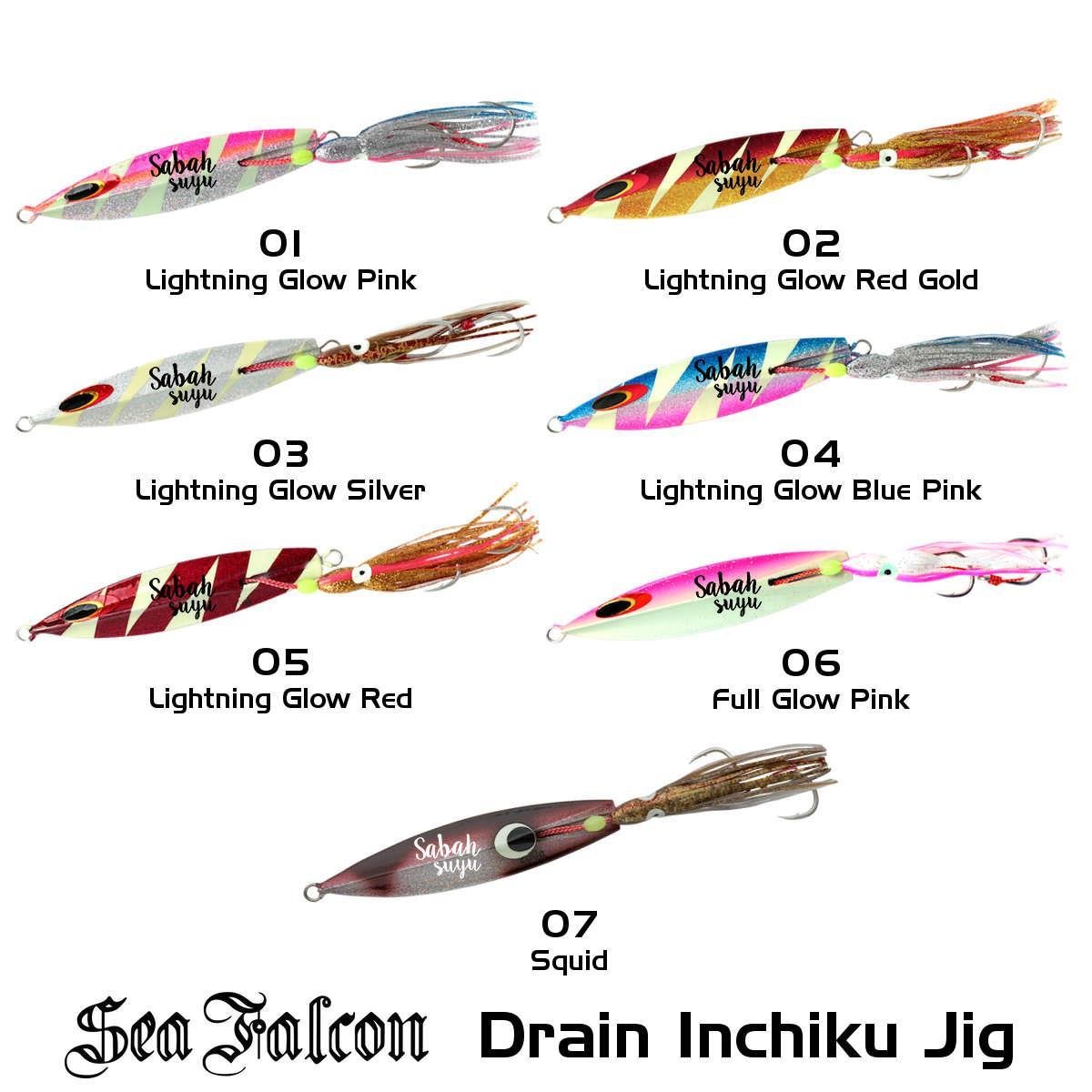 Sea Falcon Drain Inchiku Jig 120gr 04