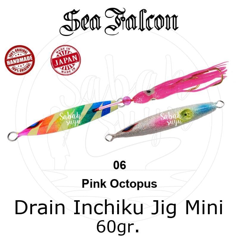 Sea Falcon Drain Inchiku Mini 60gr. 06 Pink Octopus