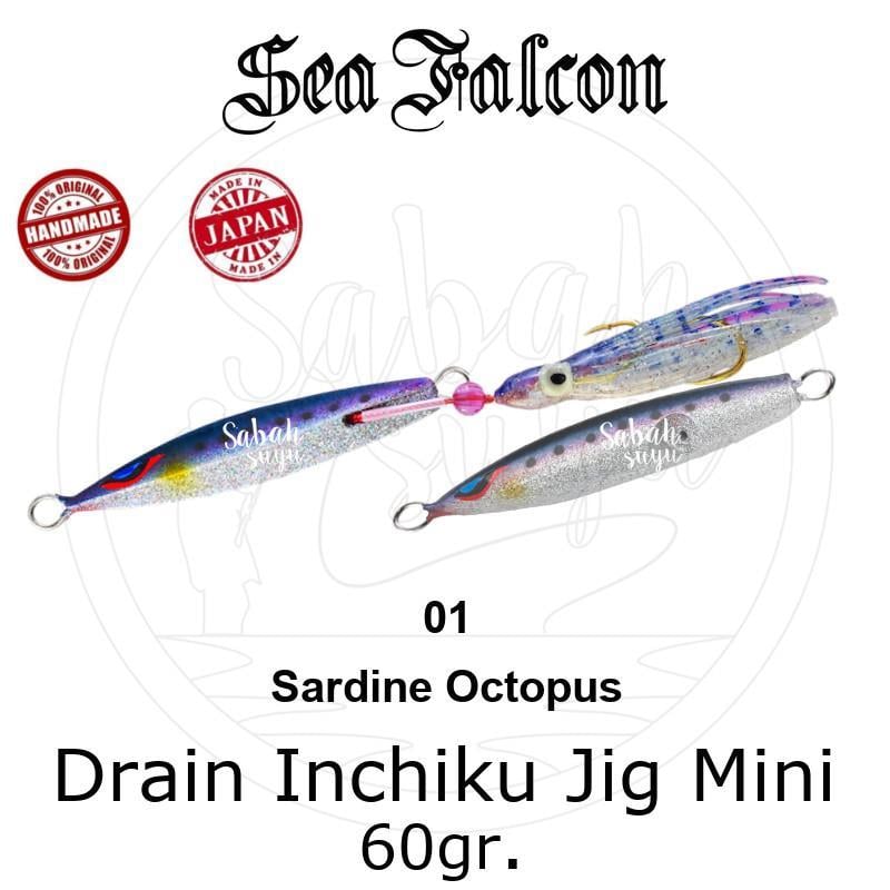 Sea Falcon Drain Inchiku Mini 60gr. 01 Sardine Octopus