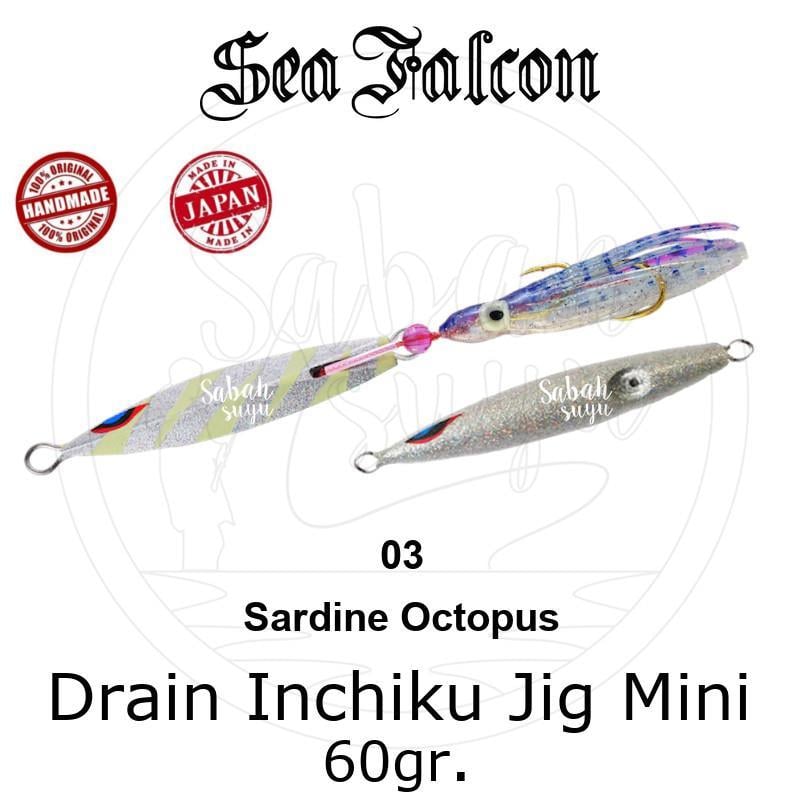 Sea Falcon Drain Inchiku Mini 60gr. 03 Sardine Octopus