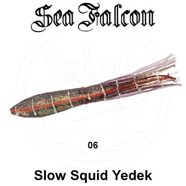 Sea Falcon Slow Squid Yedek Silikon Kalamar 16cm 06