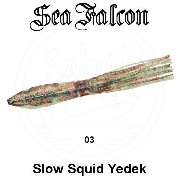 Sea Falcon Slow Squid Yedek Silikon Kalamar 13cm 03