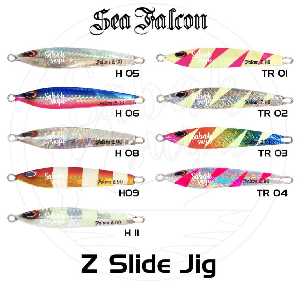 Sea Falcon Z Slide Jig 60gr H 08