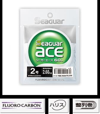 Seaguar Ace %100 Fluoro Carbon Misina 60mt