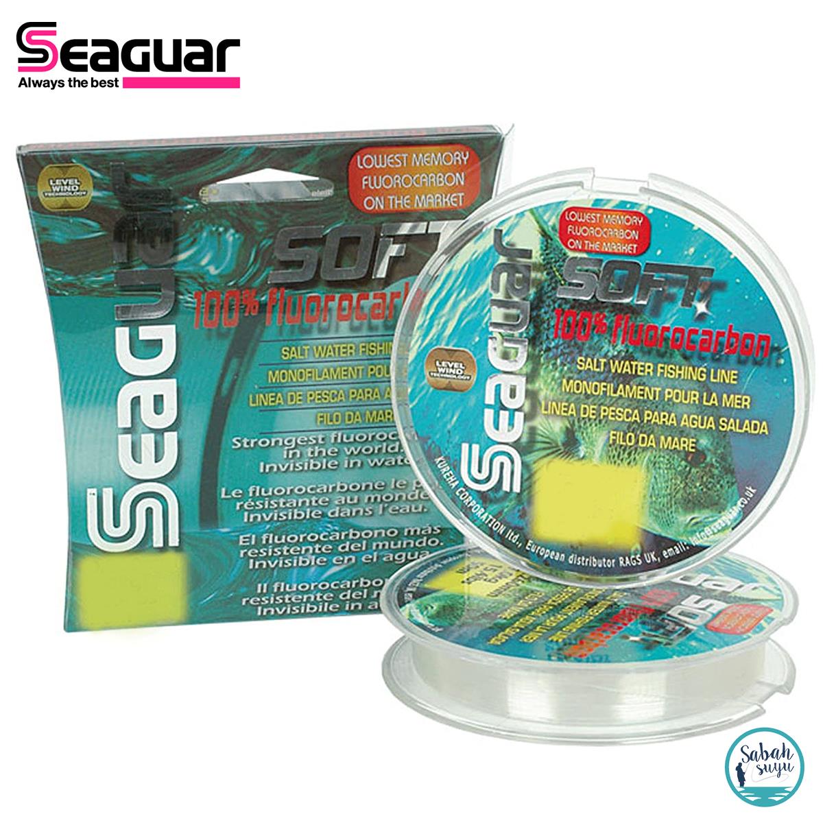 Seaguar Soft Fluorocarbon Şok Lider Misina 0.18mm 3.5kg/7.7lb. 50mt.