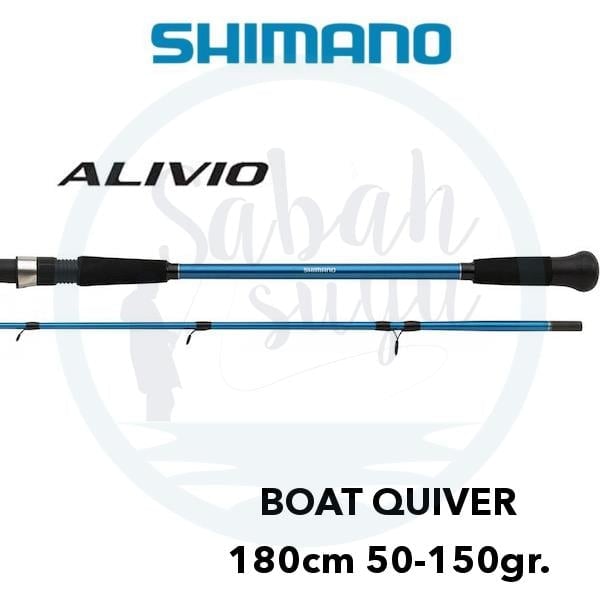 Shimano Alivio Boat Quiver 1.80mt 50-150gr Bot Kamışı Solid Uç