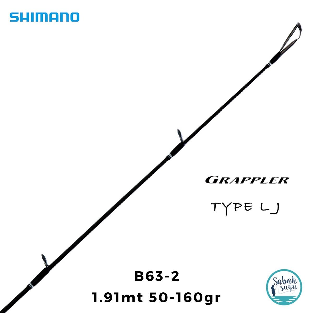 Shimano Grappler Type LJ B632 1.91mt 50-160gr (S2P) Tetikli Light Jigging Kamış
