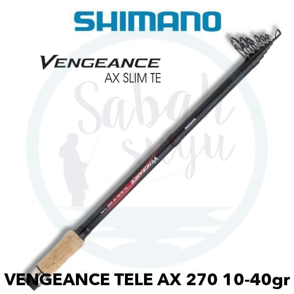 Shimano Vengeance AX Tele Slim Spin Kamış 2.70mt 10-40gr.