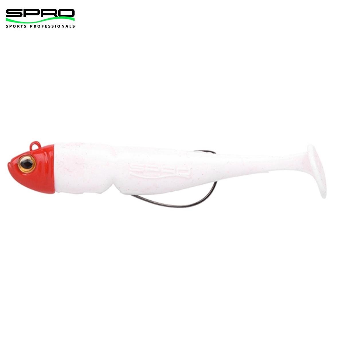 Spro Guts Bait 11 cm 13 gr #2/0 Red Head Silikon Yem (1+3)