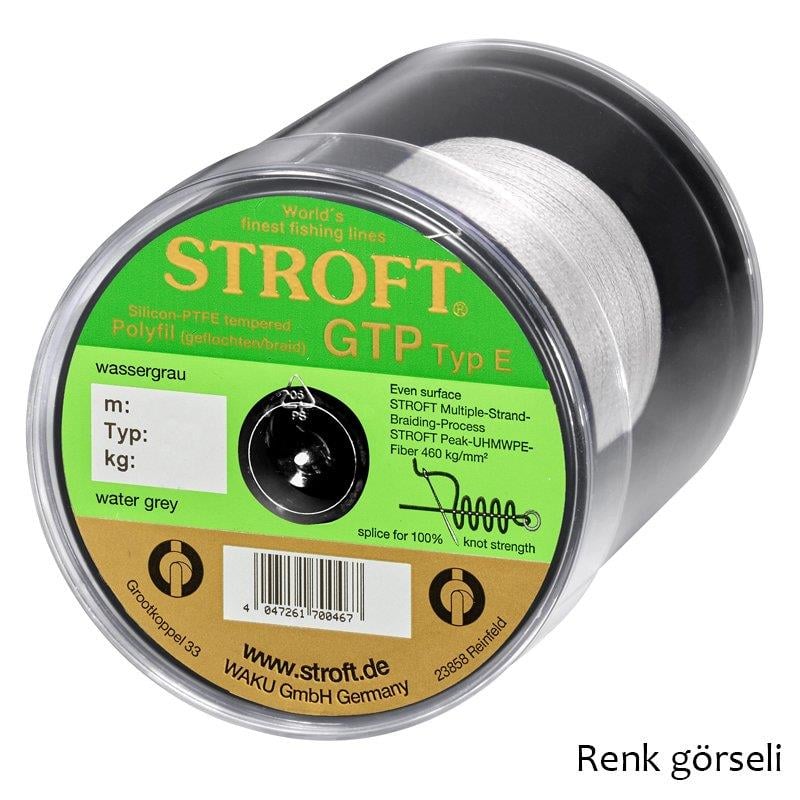 Stroft GTP Typ E Örgü Misina Gri 200 mt E3 0.14 mm 7.50 kg