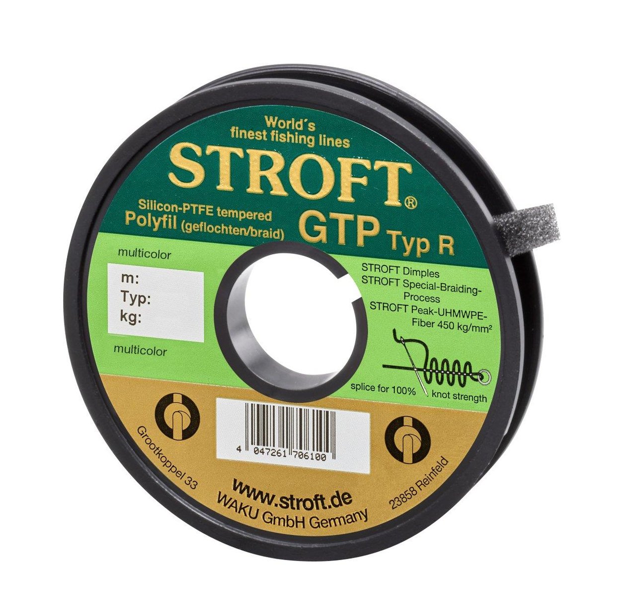 Stroft GTP Typ R Örgü Misina Multi 125 mt R2 0.18 mm 5.50 kg