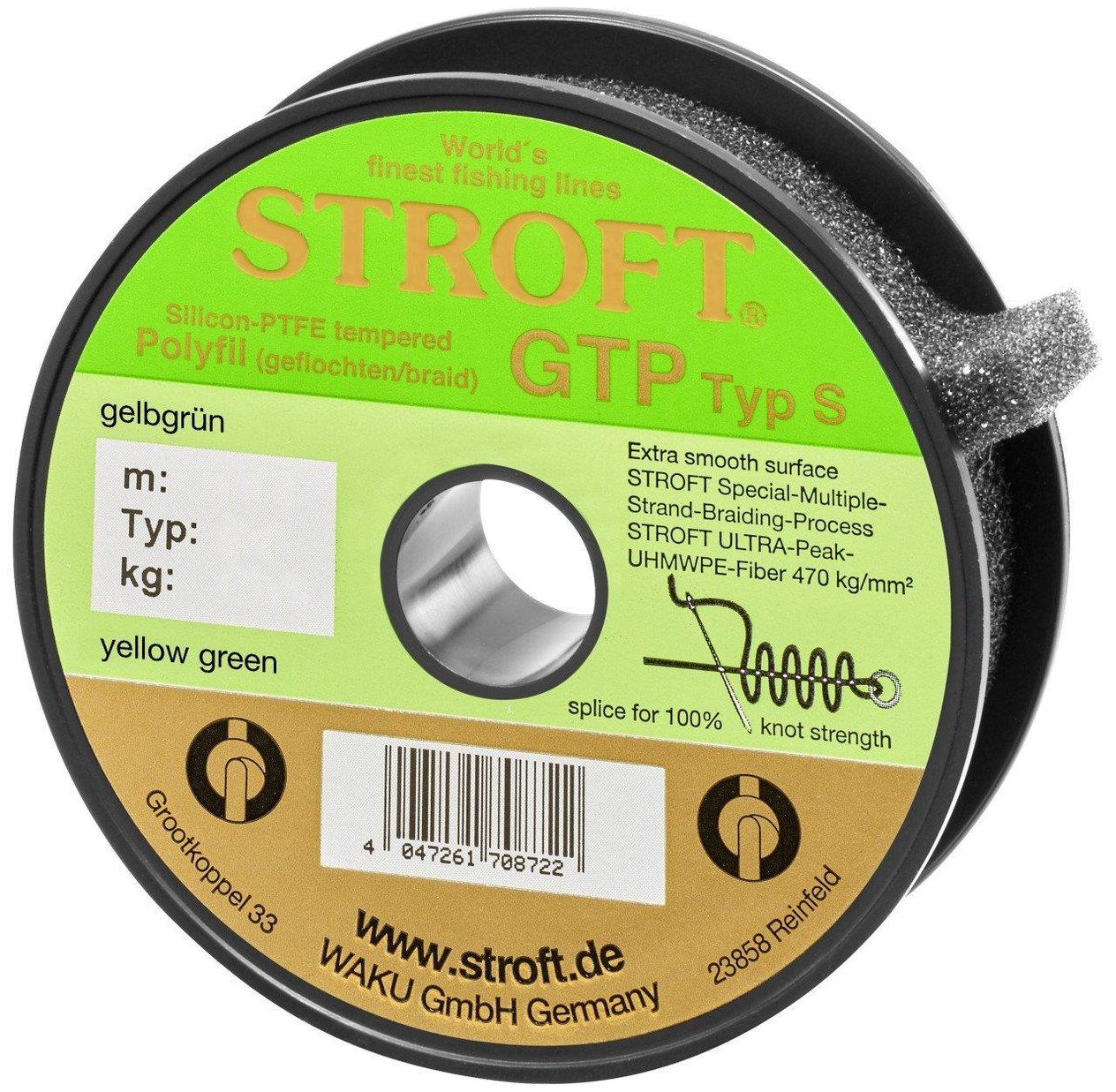 Stroft GTP Typ S Örgü Misina 150 mt S1 0.08 mm 5.00 kg