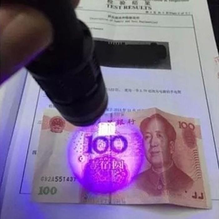 SWAT UV Led Cep Feneri (Mor Işık)