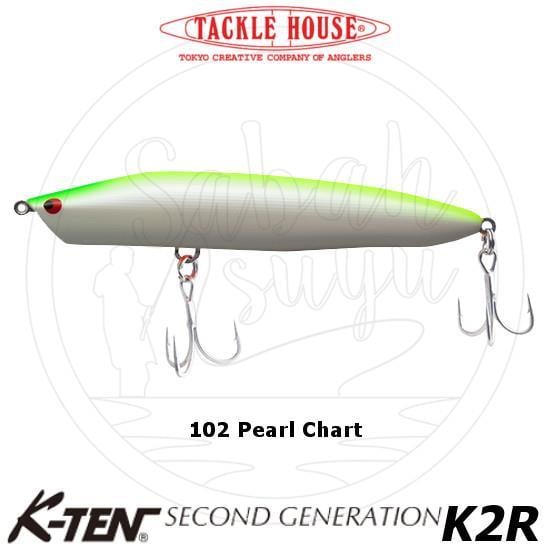Tackle House K-TEN K2R 112 20gr 102 Pearl Chart