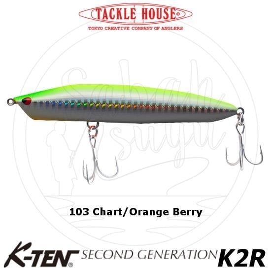 Tackle House K-TEN K2R 112 20gr 103 Chart/Orange Berry
