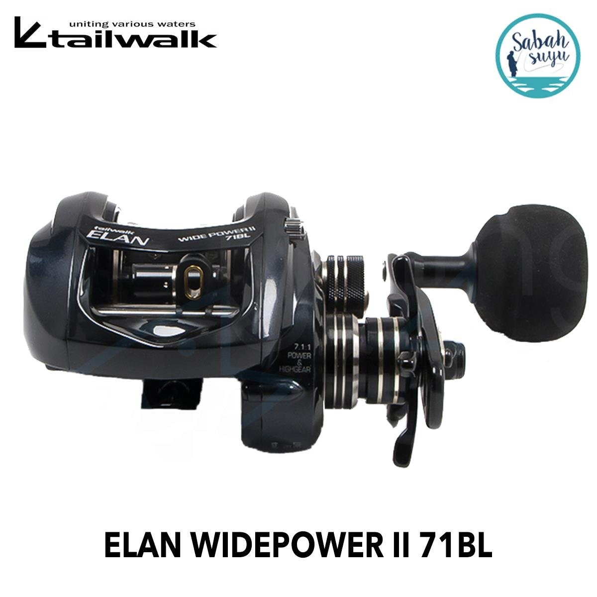 Tailwalk Elan Widepower II 71BL Çıkrık/Baitcasting Jig Olta Makinesi (Sol El)