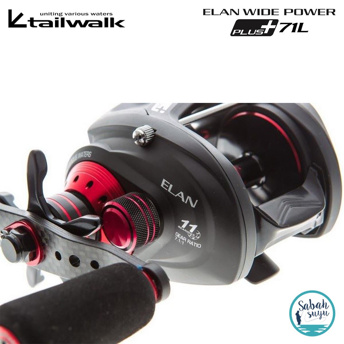 Tailwalk Elan Widepower Plus 71L Çıkrık/Baitcasting Jig Olta Makinesi (Sol El)