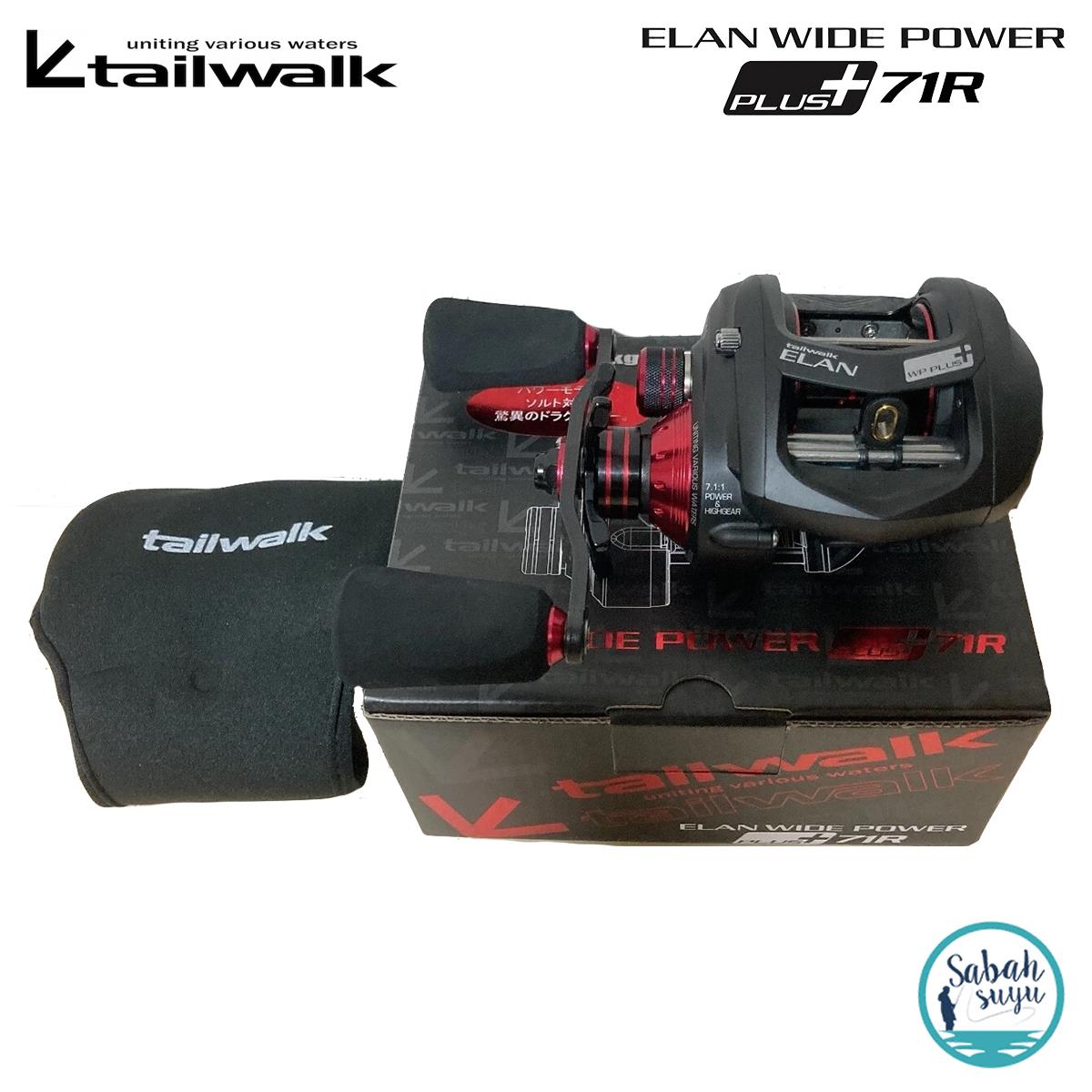 Tailwalk Elan Widepower Plus 71R Çıkrık/Baitcasting Jig Olta Makinesi (Sağ El)