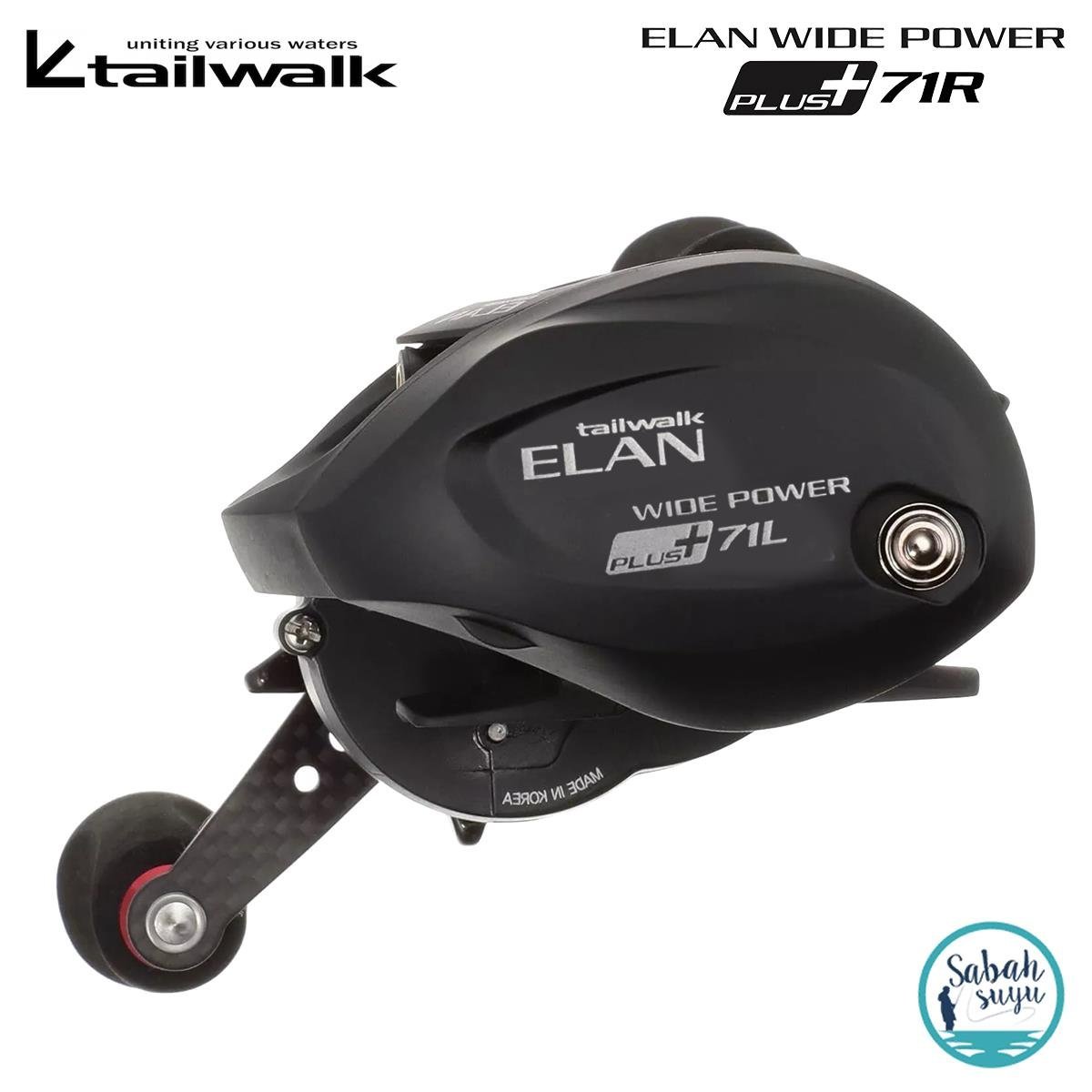 Tailwalk Elan Widepower Plus 71R Çıkrık/Baitcasting Jig Olta Makinesi (Sağ El)