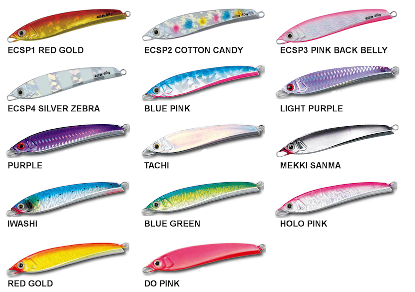 Tailwalk Enchaaan Jig 60gr ECSP4 Silver Zebra