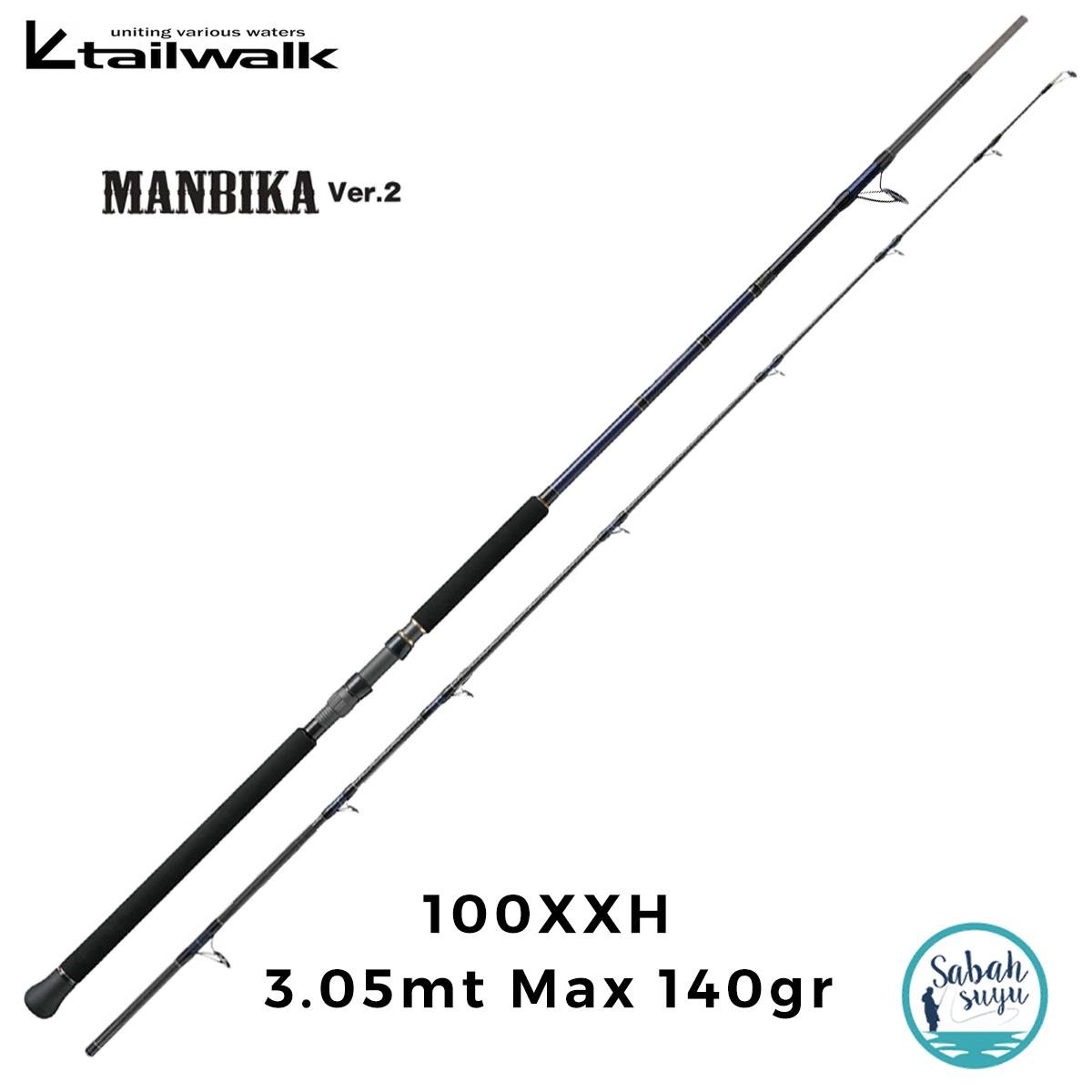 Tailwalk Manbika V2 100XXH 305cm Max.140gr (2P) Shore Jigging Kamış