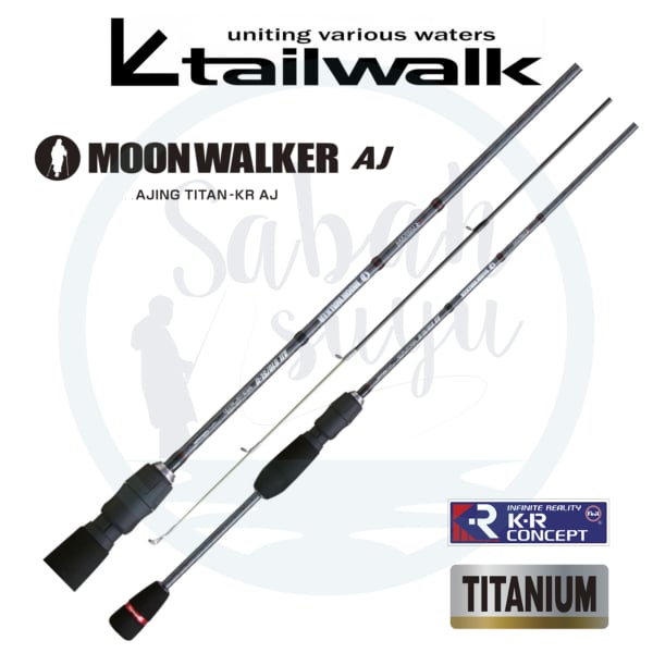 Tailwalk Moonwalker Titan KR AJ74-TI LRF Kamış 224cm Max.10gr Fast