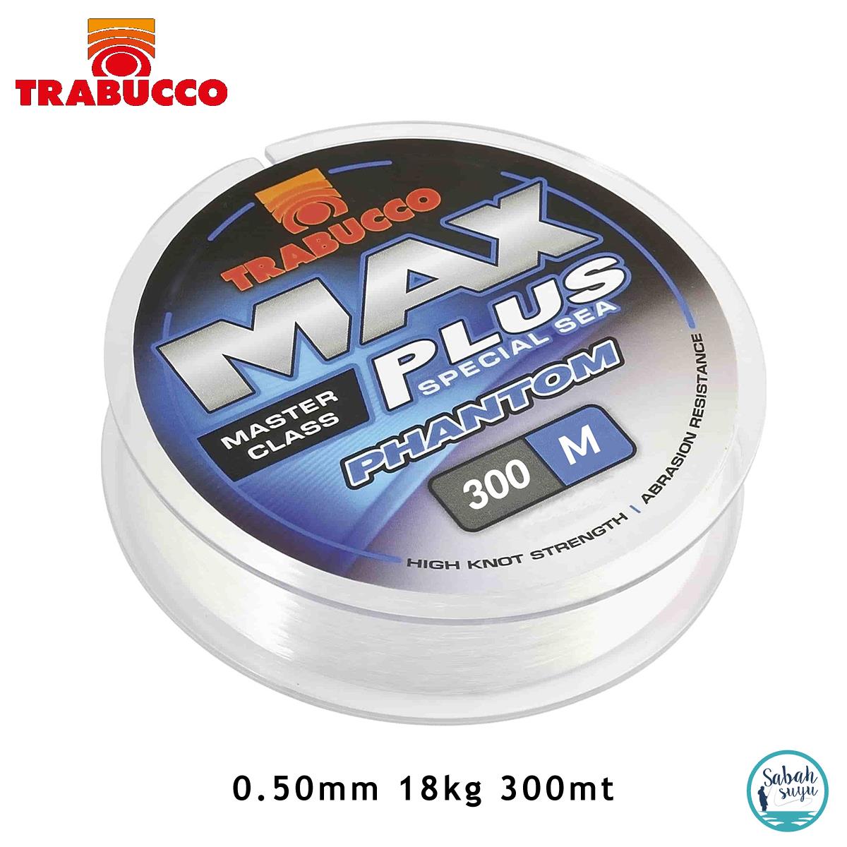 Trabucco Max Plus Phantom Mono Misina 0.50mm 18.0kg. 300mt.