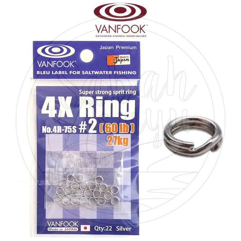 VanFook 4R75S Split Ring Halka #2 27KG (60LB)