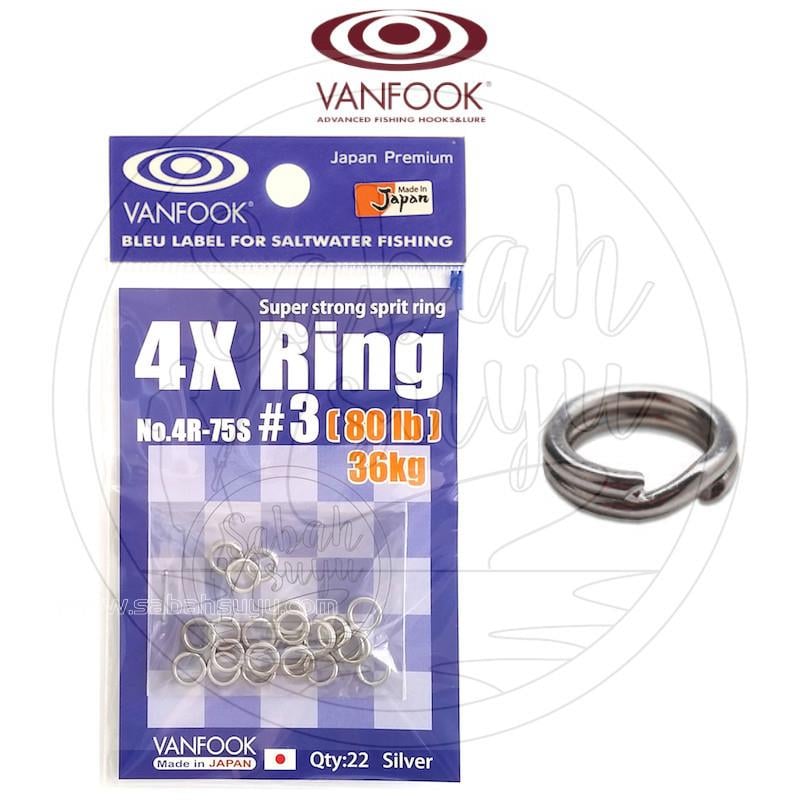 VanFook 4R75S Split Ring Halka #3 36KG (80LB)