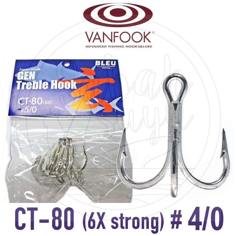 Vanfook CT-80 Üçlü İğne #4/0 (Extra Heavy Duty)