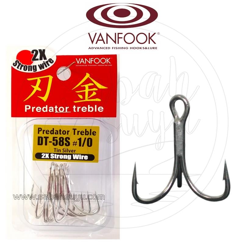 Vanfook DT-58S Üçlü İğne #1/0