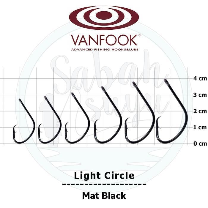 Vanfook Light Circle İğne Mat Black #3/0