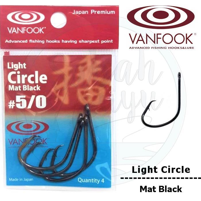 Vanfook Light Circle İğne Mat Black #5/0