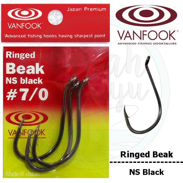 Vanfook Ringed Beak Delikli İğne NS Black #7/0