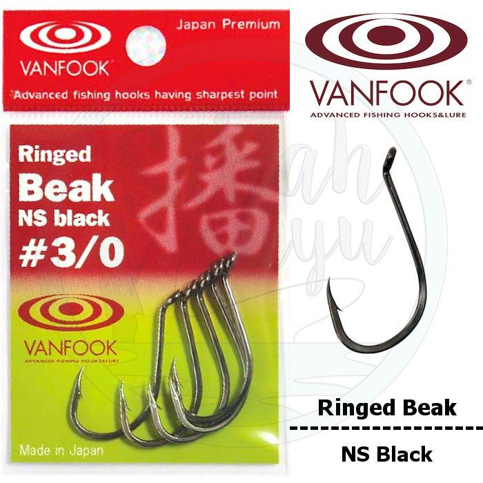 Vanfook Ringed Beak Delikli İğne NS Black #3/0