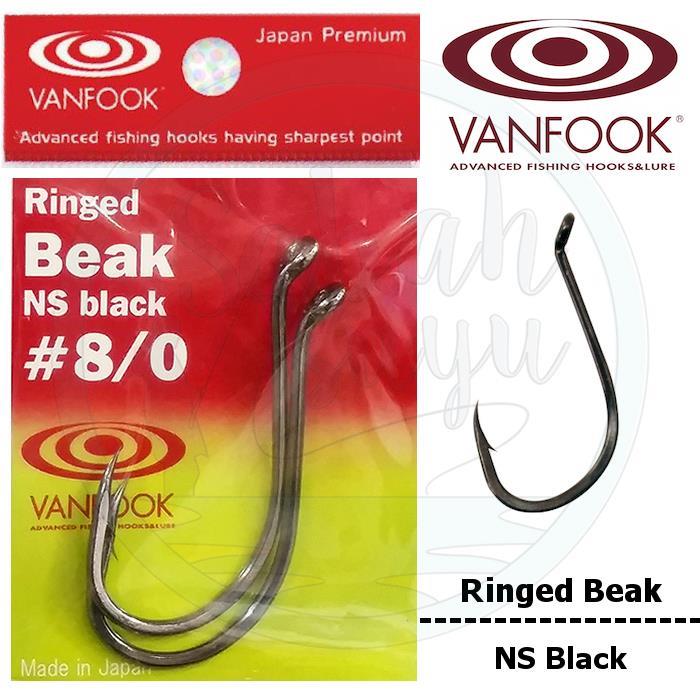 Vanfook Ringed Beak Delikli İğne NS Black #8/0