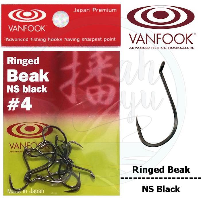 Vanfook Ringed Beak Delikli İğne NS Black #4