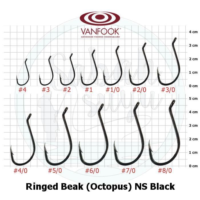 Vanfook Ringed Beak Delikli İğne NS Black #7/0