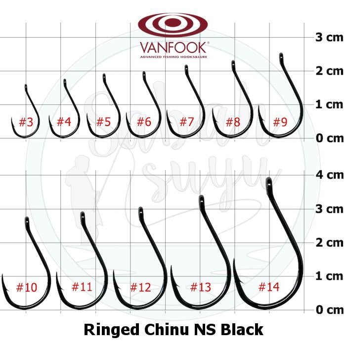 Vanfook Ringed Chinu Delikli İğne #12