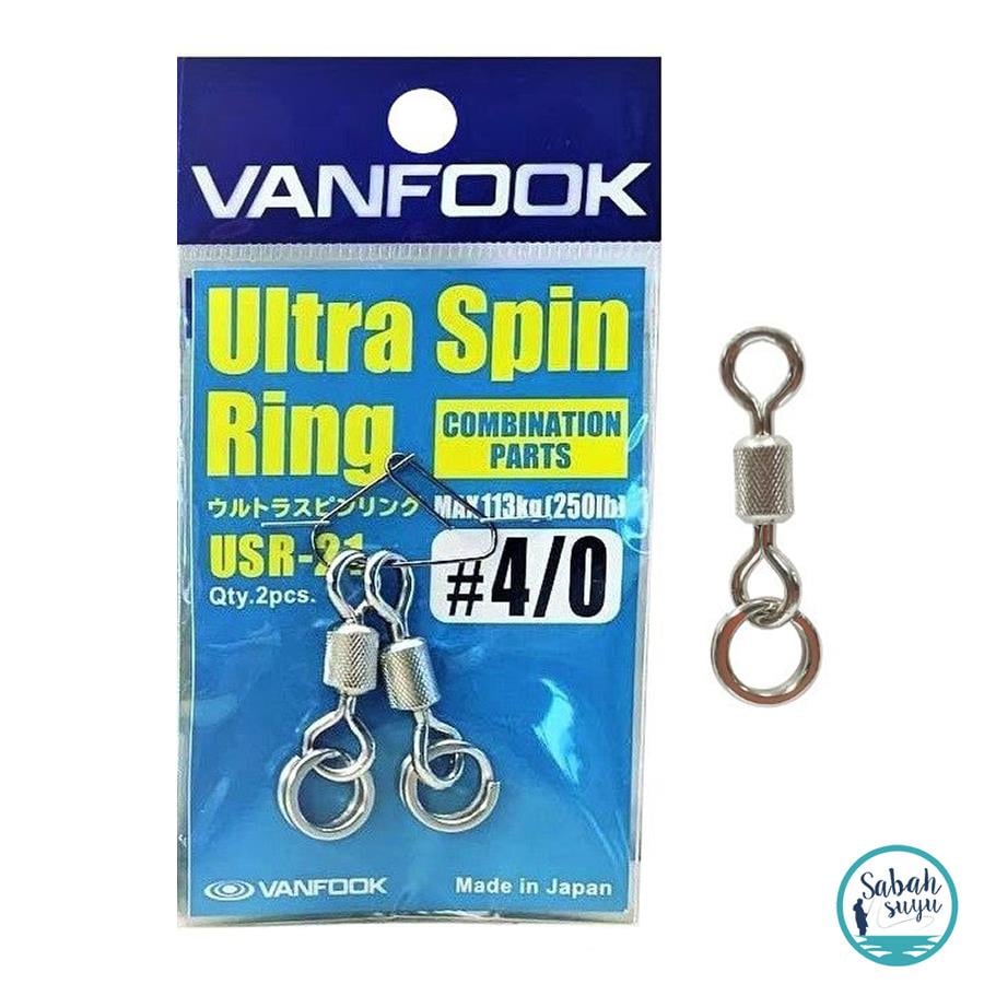 Vanfook Ultra Spin Ring Halkalı Fırdöndü USR-21 Silver #4/0 (2 Ad)