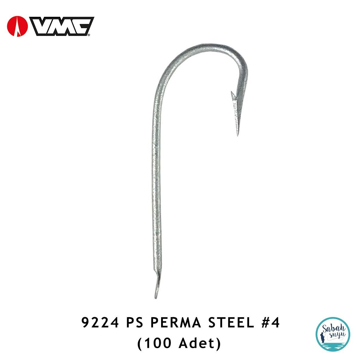 VMC 9224 PS Tekli Sinek İğne #4 Perma Steel 100 Adet